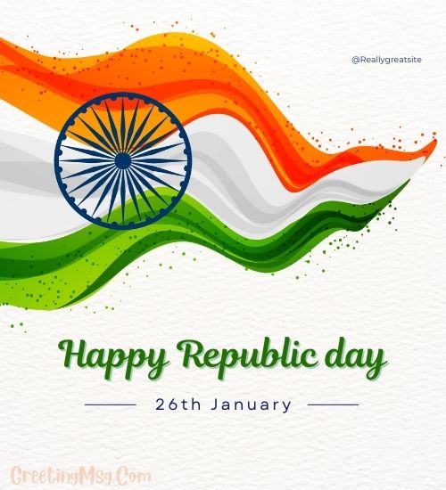 Happy republic day drawing images