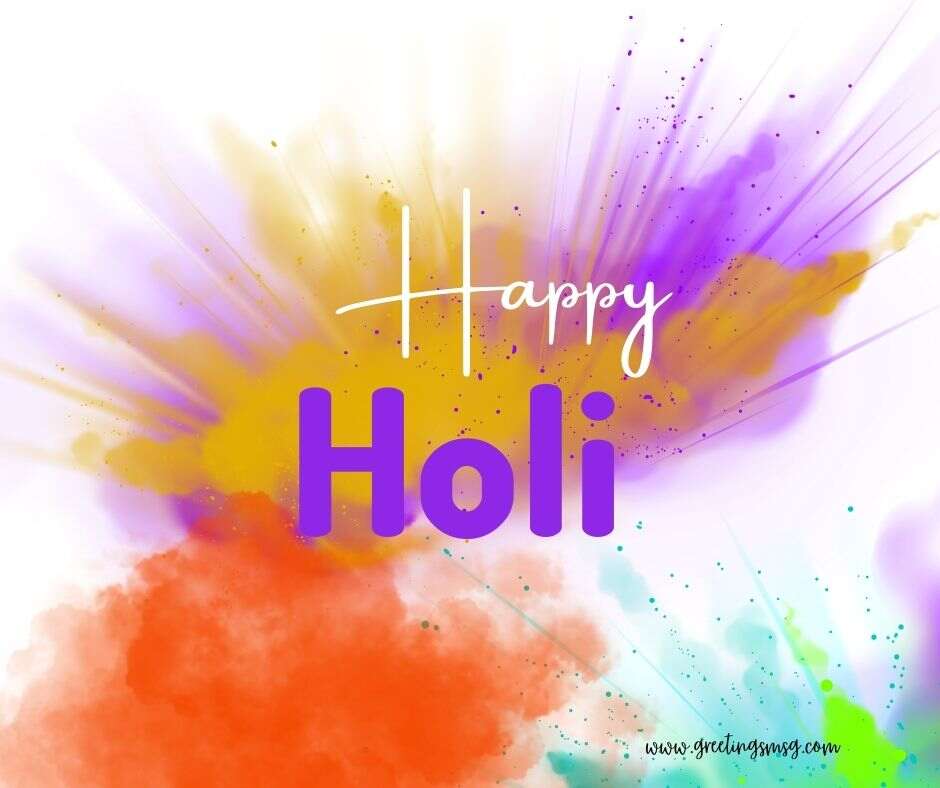 holi wishes to lover
