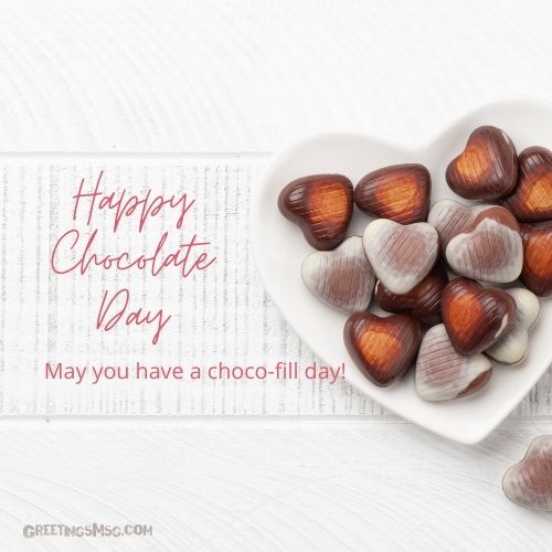 Chocolate day quotes images gif