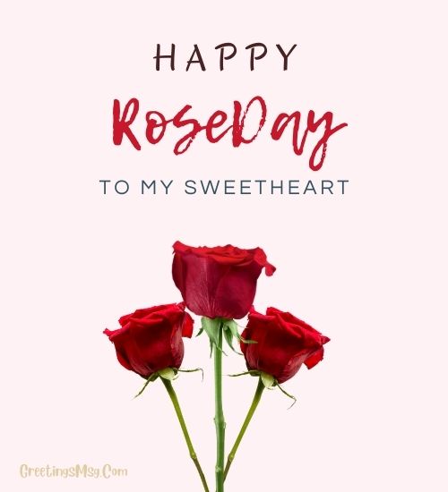 Happy Rose Day Wishes for Girlfriend
