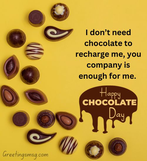 Short Chocolate Day Quotes For Friends