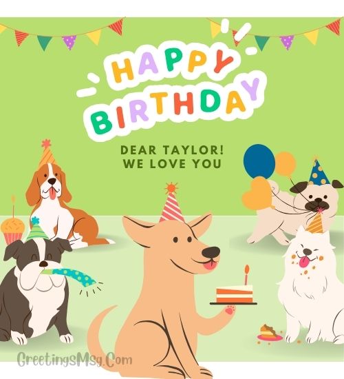 Boxer dog birthday images