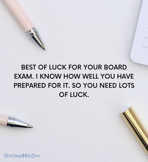 Best Wishes for 12th Board Exam
