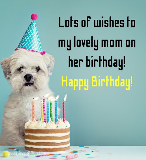 Short birthday wishes for dog