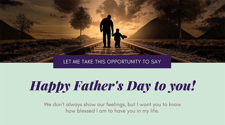 Emotional Fathers Day Wishes from Son