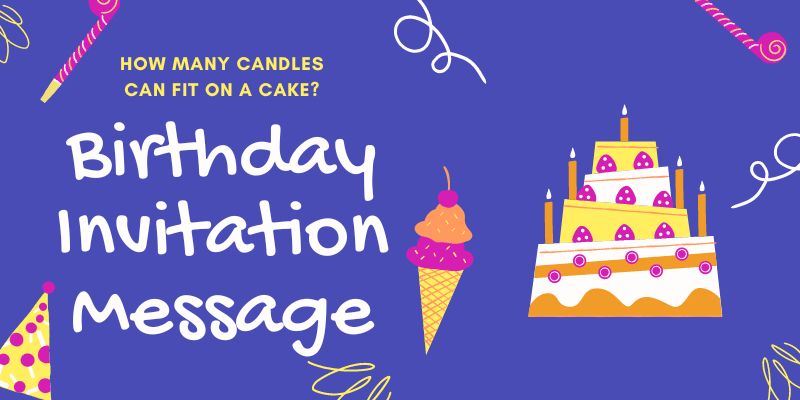 birthday invitation text message for whatsapp in english