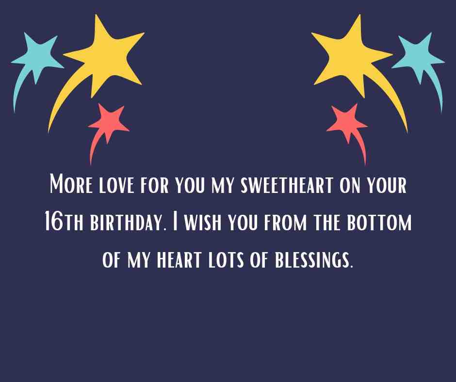 25+ Fresh Collection Of Happy 16th Birthday Messages Happy 16th Birthday Messages For Daughter
