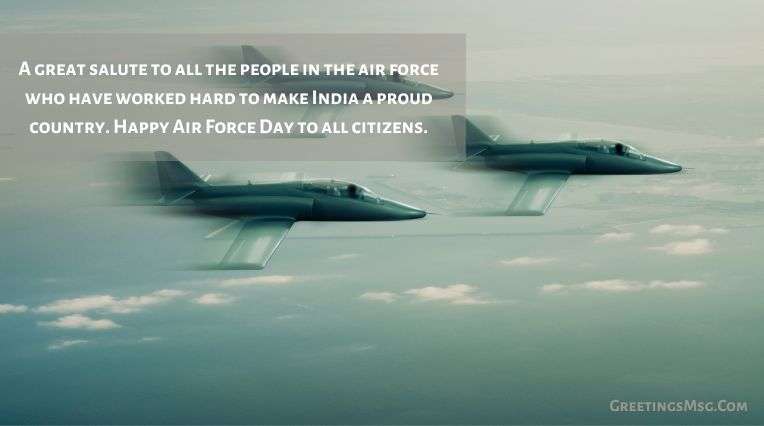 Inspirational Indian Air Force Day Quotes