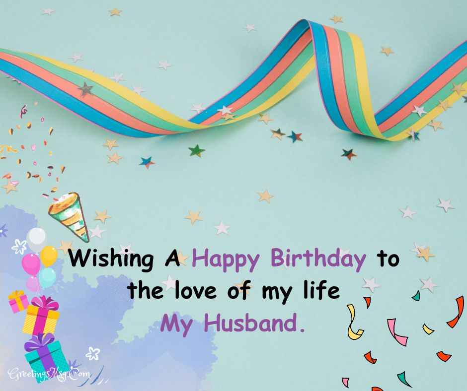 Birthday Wishes For Husband Quotes In English