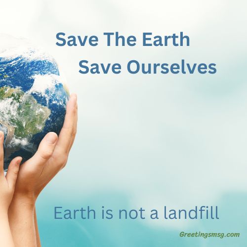 mother earth slogan on earth day