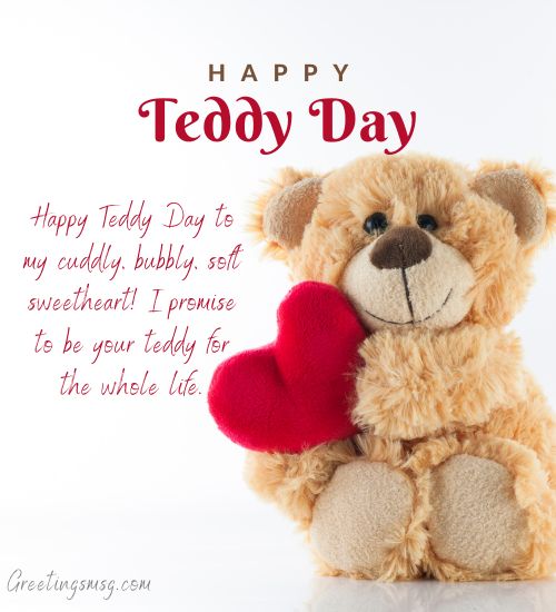 Awesome Collection of Romantic Teddy Day Wishes for Girlfriend Romantic Teddy Day Wishes for Girlfriend