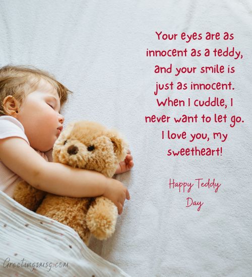 Awesome Collection of Romantic Teddy Day Wishes for Girlfriend Teddy Day Quotes For Girlfriend